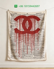 Chanel Throw Blankets